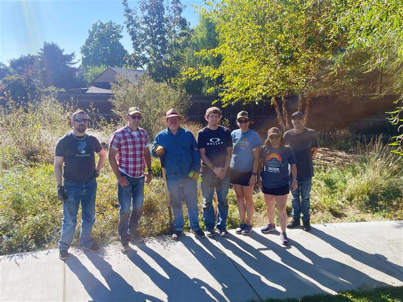 Idaho staff at Mariposa Park